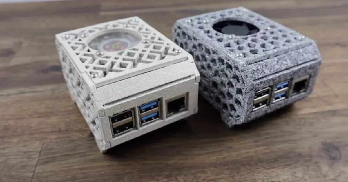 Pi Cases Made at Home