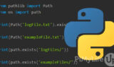 Python Check if file exists