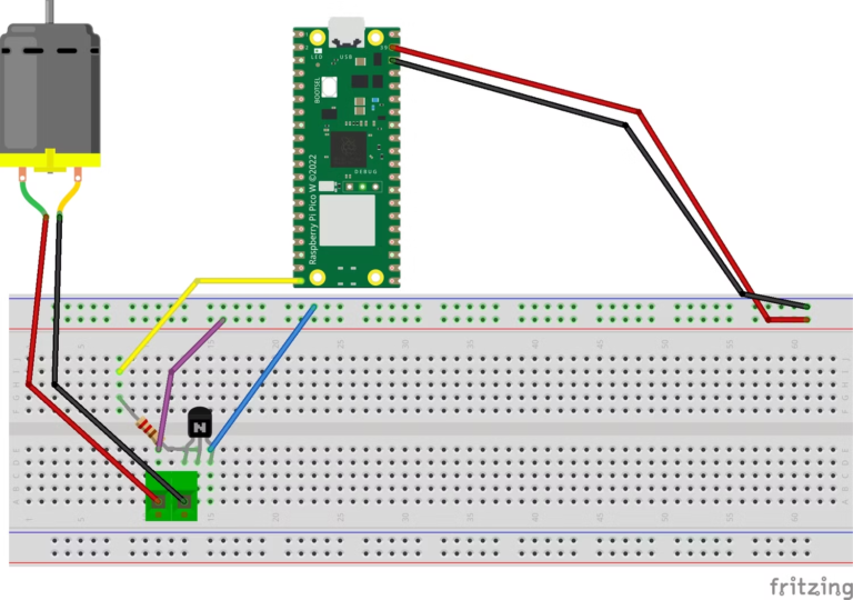 Control Motor Speeds With a Raspberry Pi Pico Blog