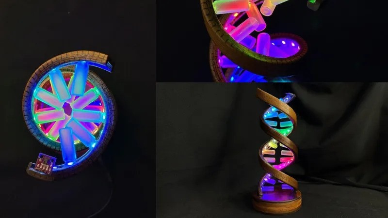 DIY Electronics Plus Woodworking Equal Custom Lamp - PiShop Blog