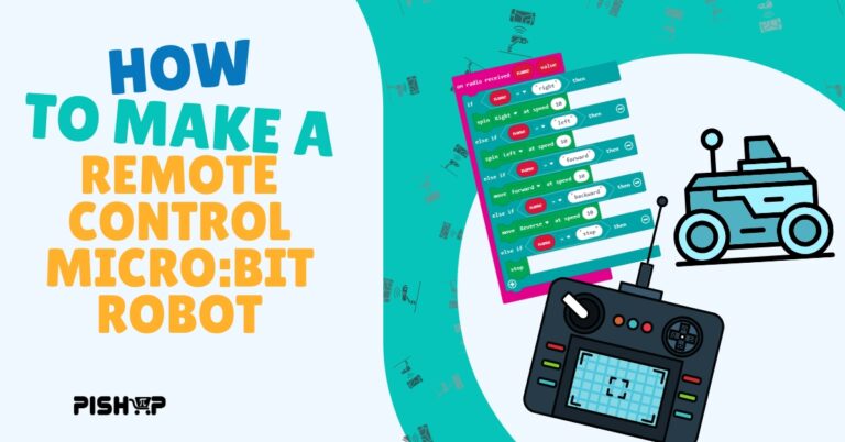 Build a Remote-Controlled micro:bit Robot | PiShop | micro:bit Move ...