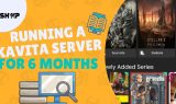 Running a Kavita Server for 6 months Wordpress