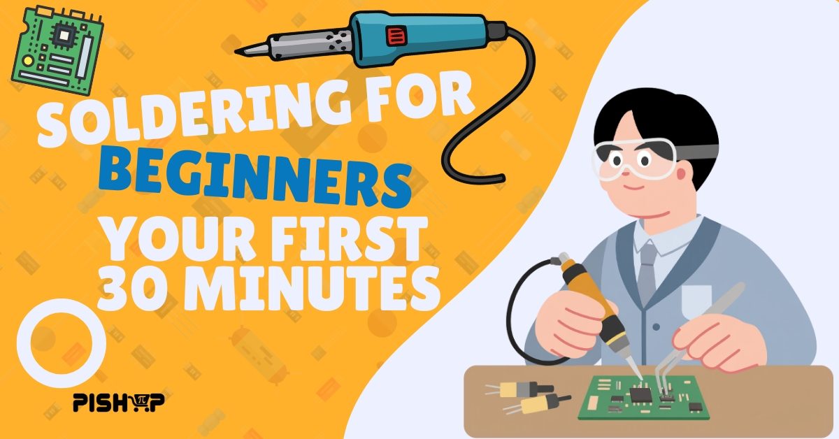 Soldering beginner Thumbnail Wordpress